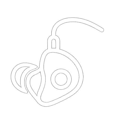 HYPƐAR logo - Premium Swedish manufacturer of custom in-ear monitors (CIEM) and hearing protection devices, 3D-printed in Sweden using advanced ear scanning technology for perfect fit